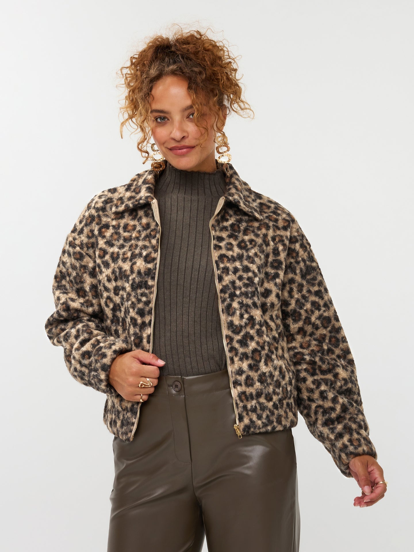 Ydence - JACKET RORY | LEOPARD