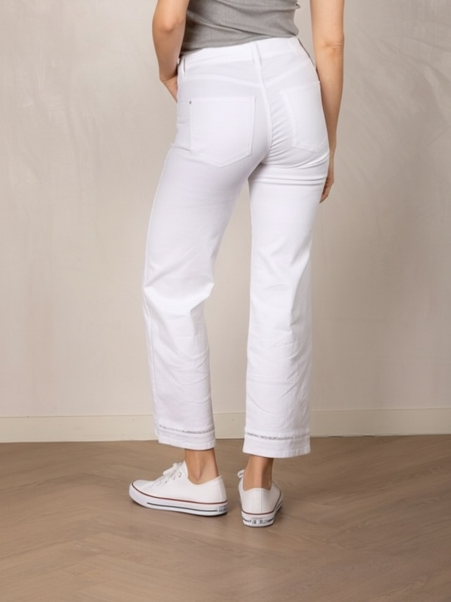 Rafaello Rossi - jeans KIRA 7/8 L - wit