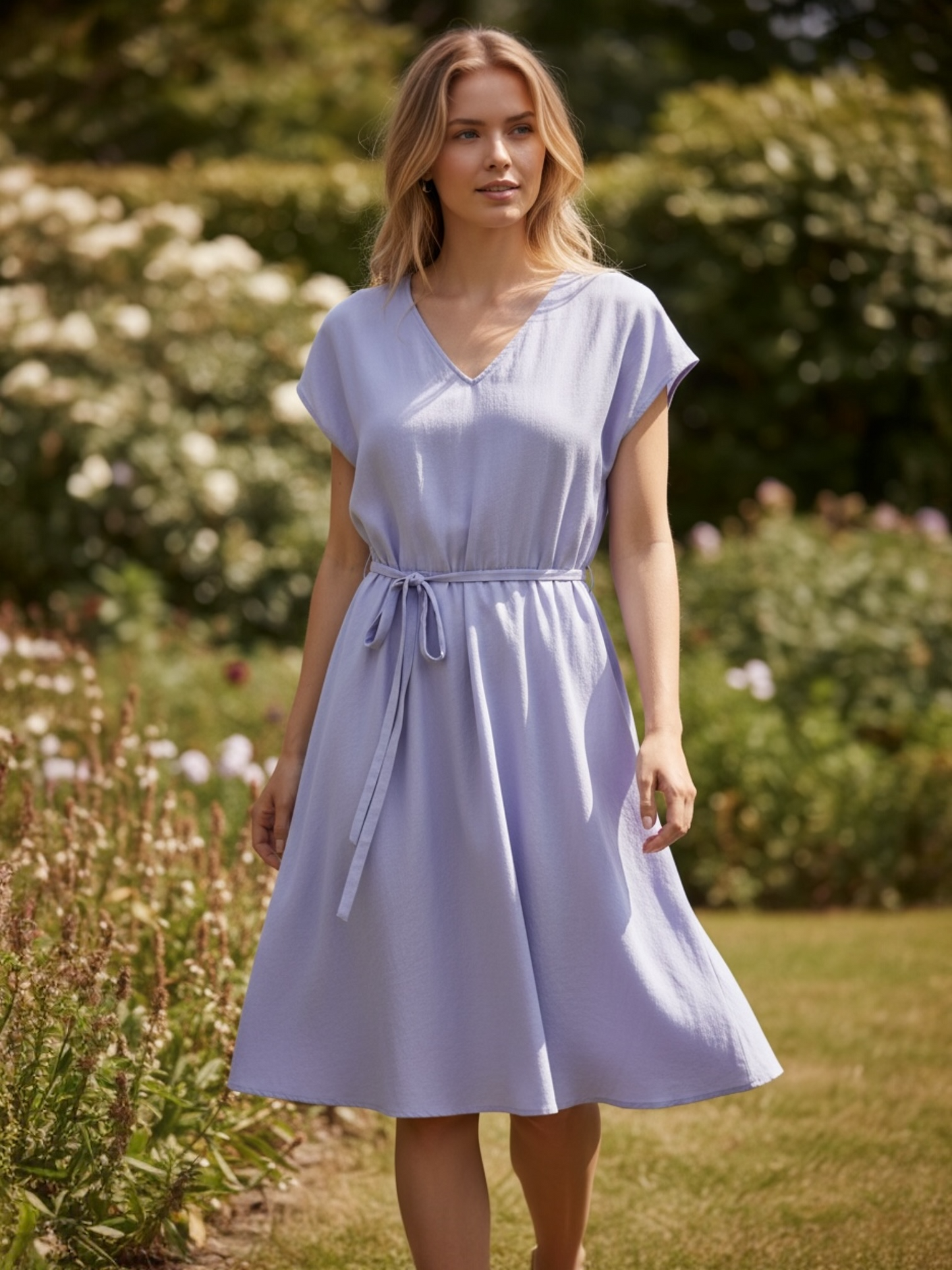 Beaumont - jurk BELLONA lavendelblauw