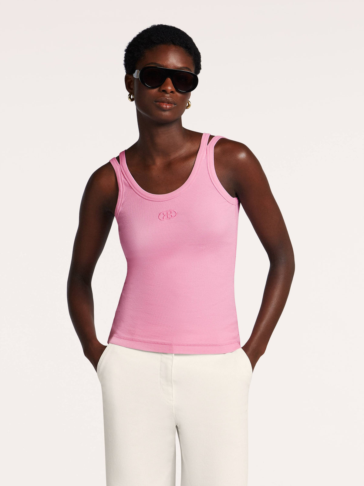 Beaumont - DAX singlet pink