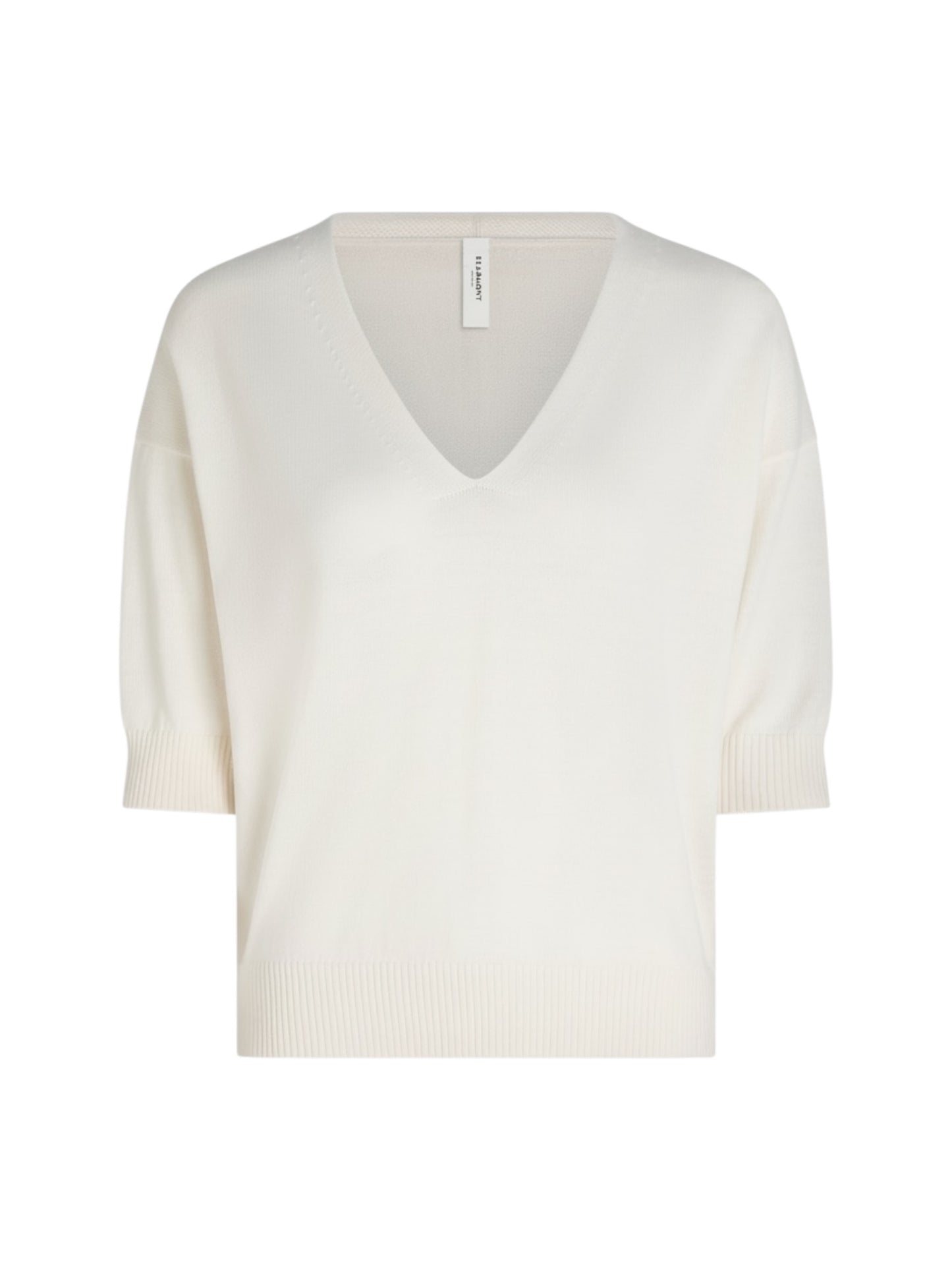 Beaumont - pull TAYLOR v-hals cream