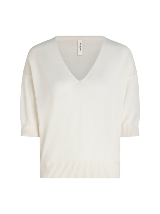 Beaumont - pull TAYLOR v-hals cream