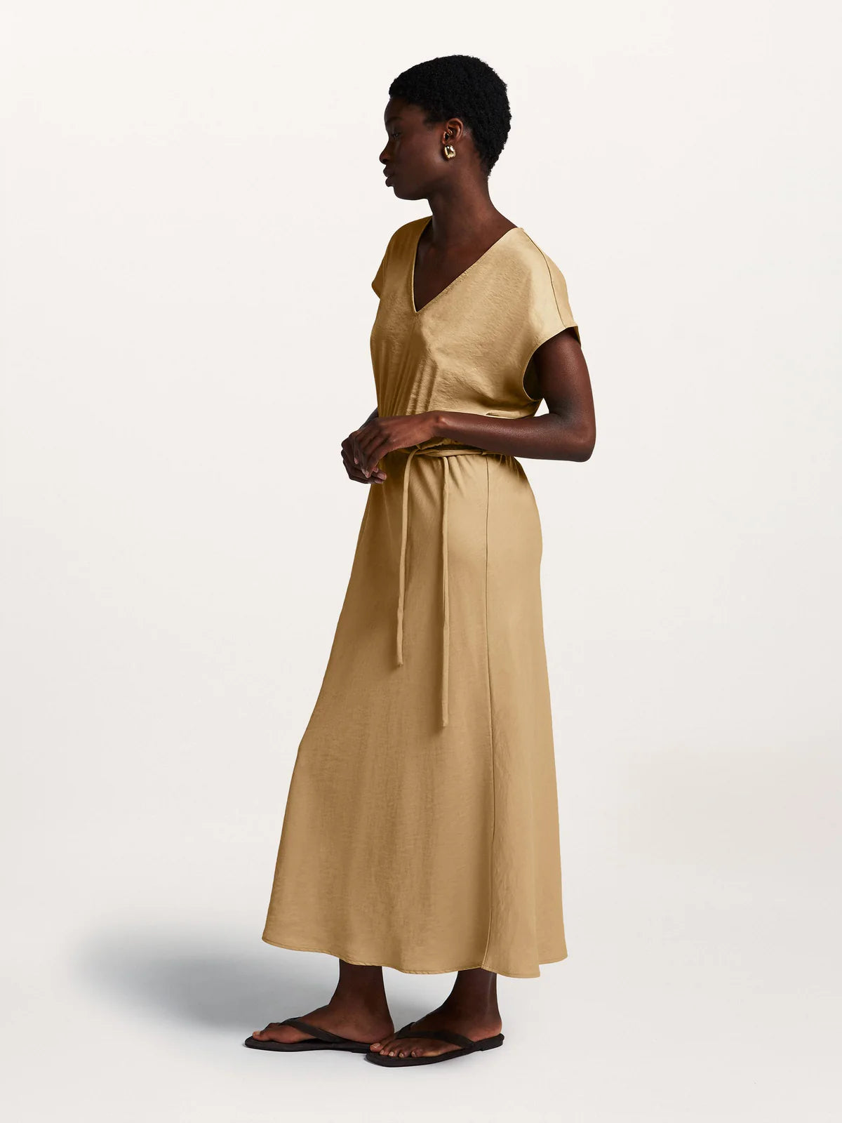 Beaumont - jurk AYMEE soft camel