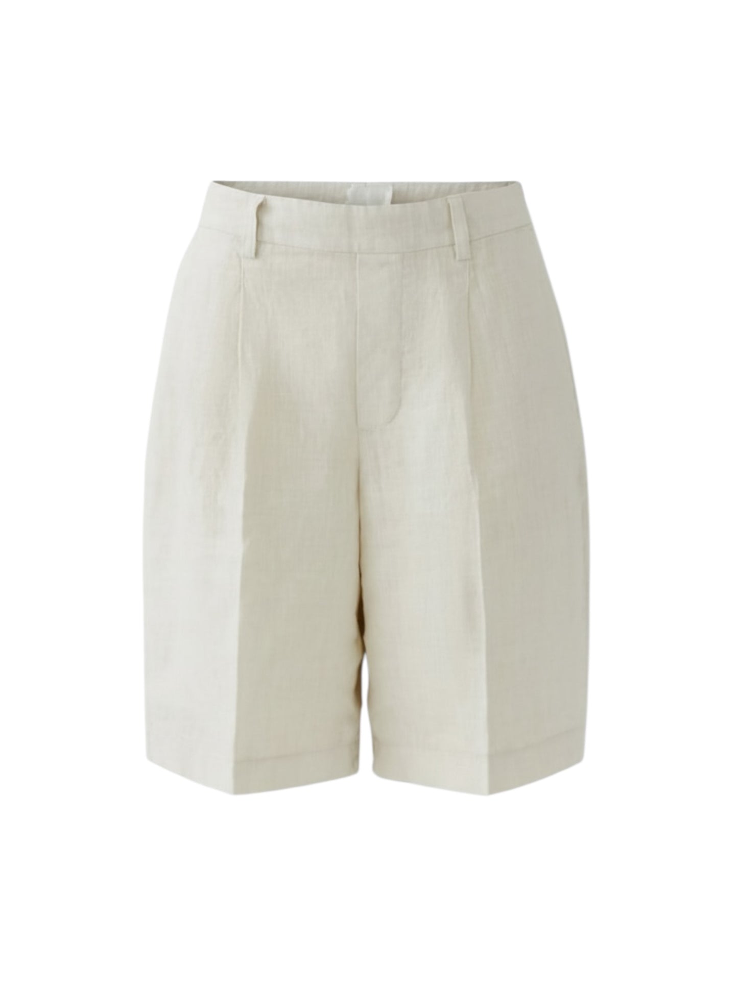 Oui - linnen bermuda biscuit (97220)
