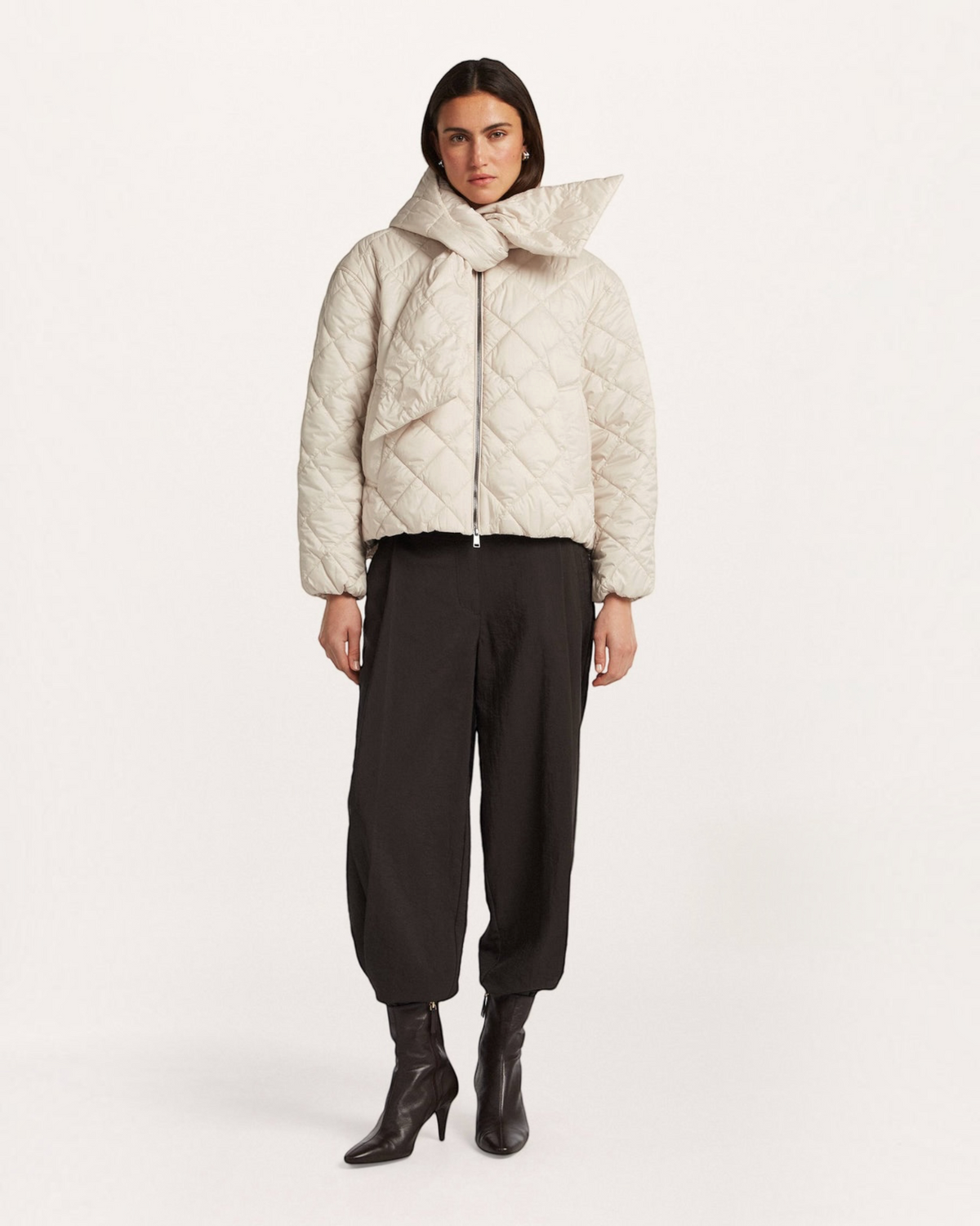 Beaumont Violetta Jacket dames – gewatteerd jasje ecru