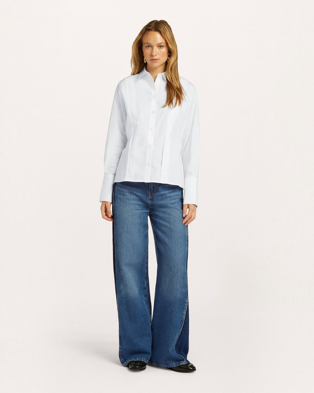 Beaumont Addison blouse wit