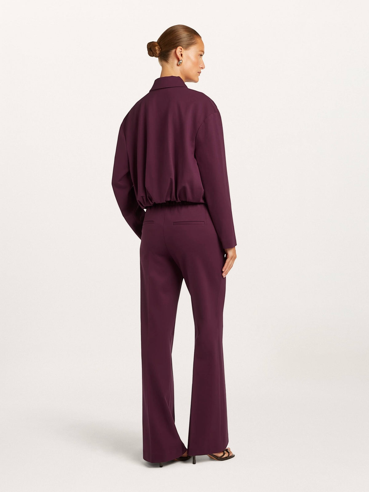 Beaumont broek Hope donker bordeaux