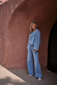 Jeans RUBY bleached denim - Nukus
