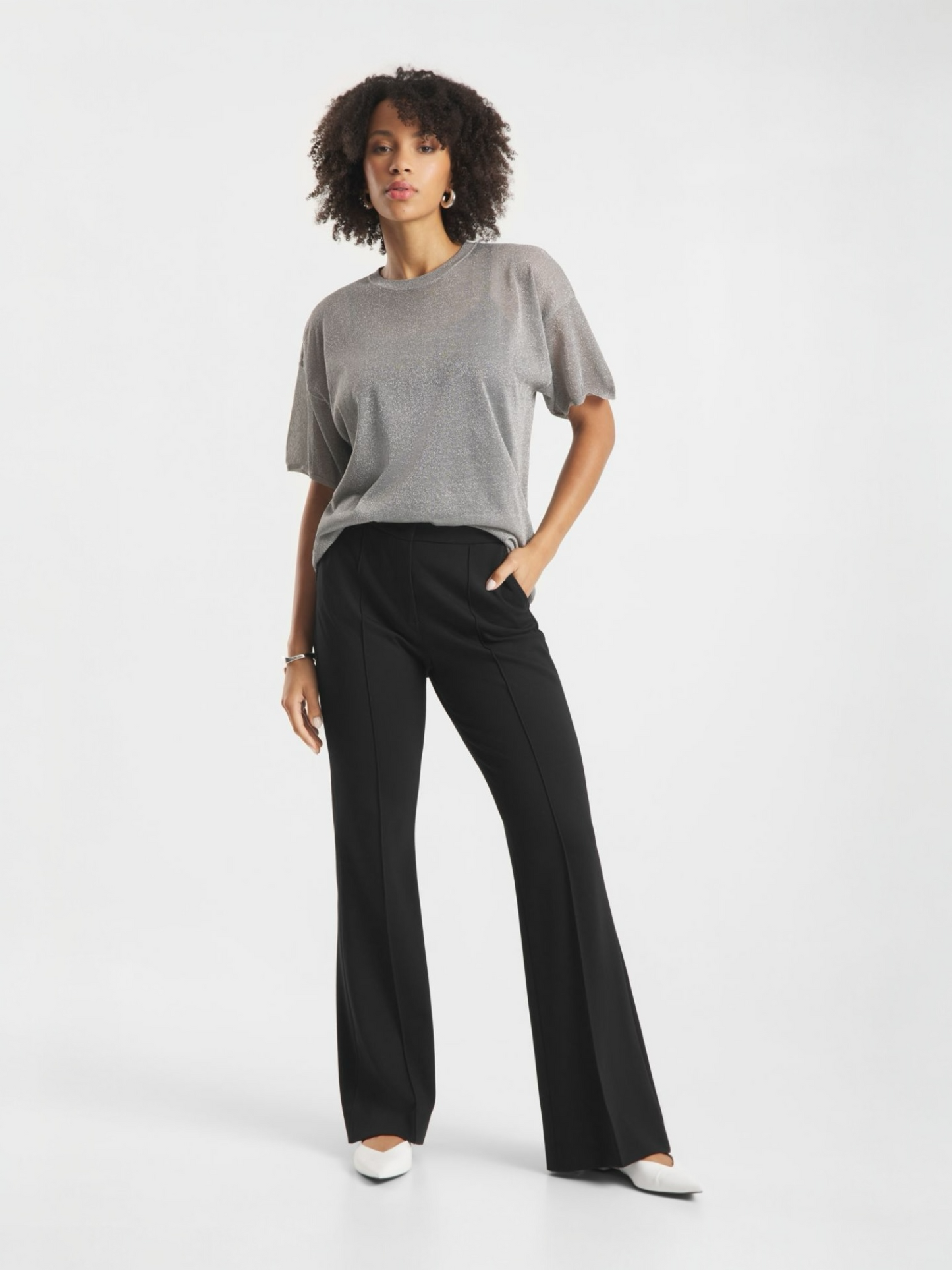 Rafaello Rossi - DORO flared zwart