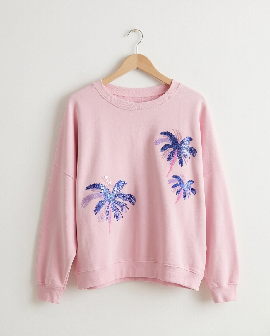 Roze sweater ORELIE - Blue Bay