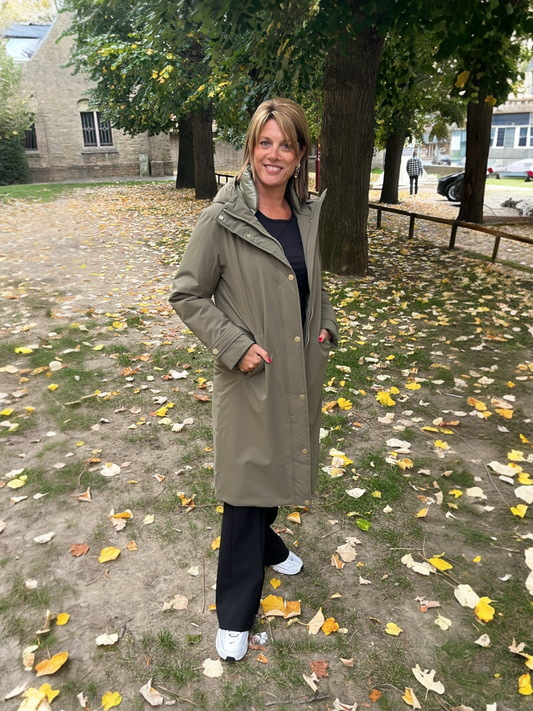 Beaumont - jas ELIZA khaki