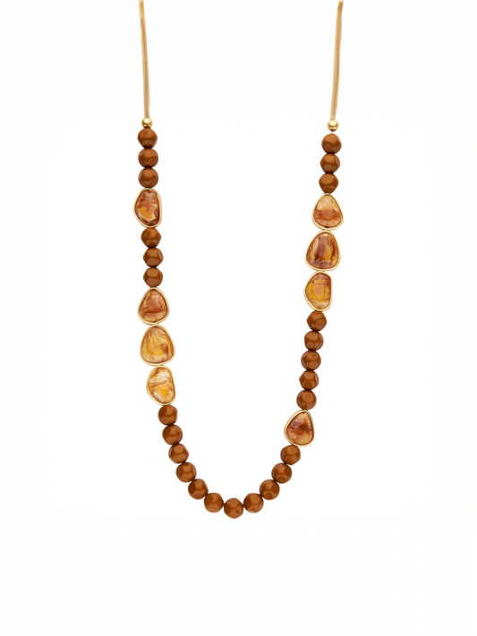 Les Cordes - KERANO ketting cognac