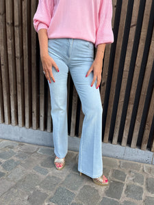 ROSKO lichtblauwe jeans flared model - Gigue