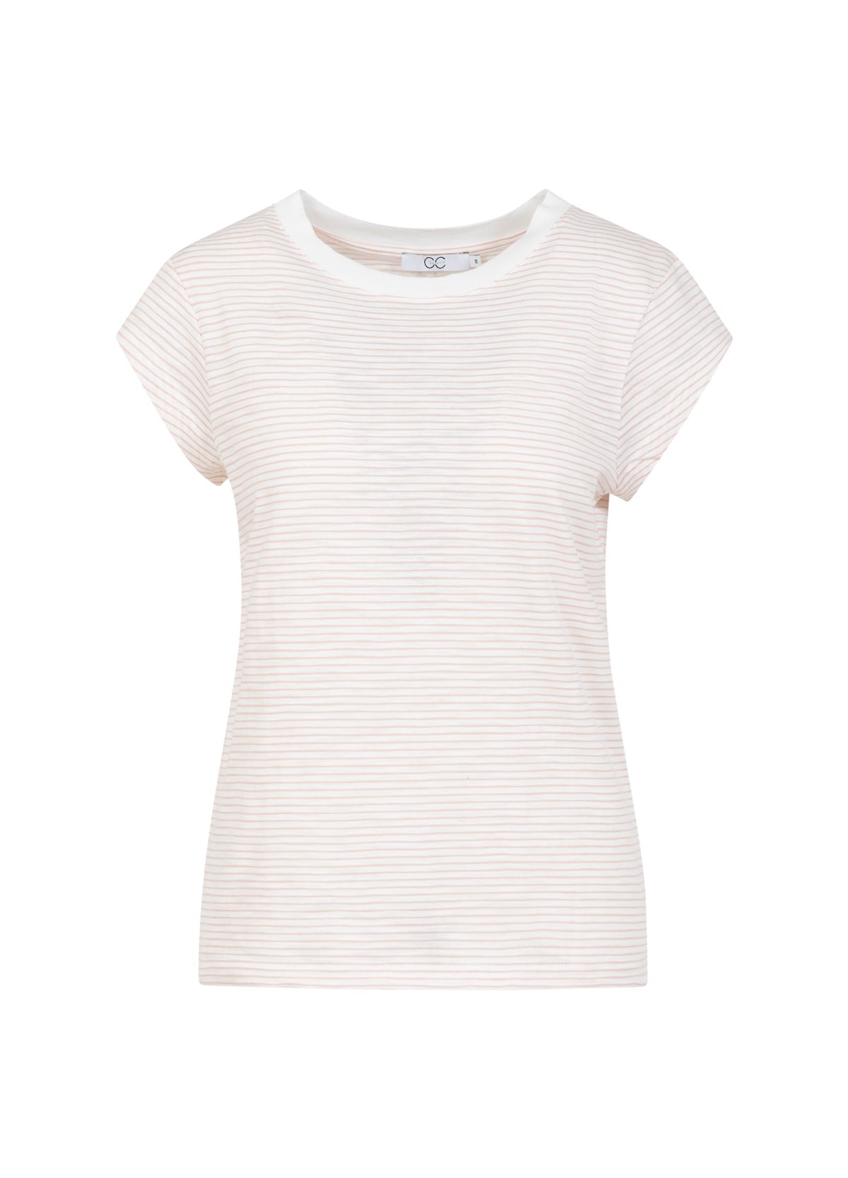T-shirt ELLEN streepjes roze (cch1180) - CCHeart