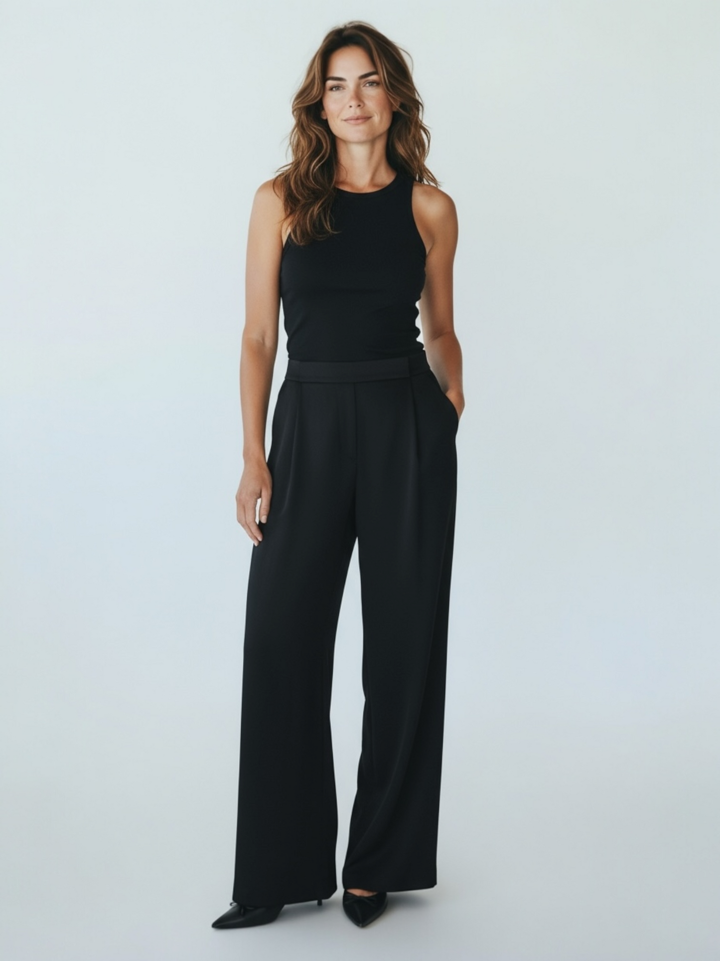 Zwarte broek S2108BK/ESENZA - Senso