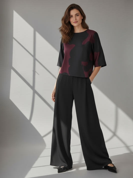 Zwarte broek S2108BK/ESENZA - Senso