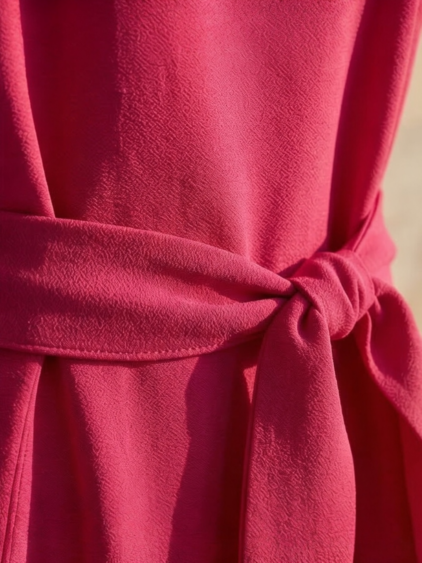 Catnoir - mouwloos kleedje fuchsia