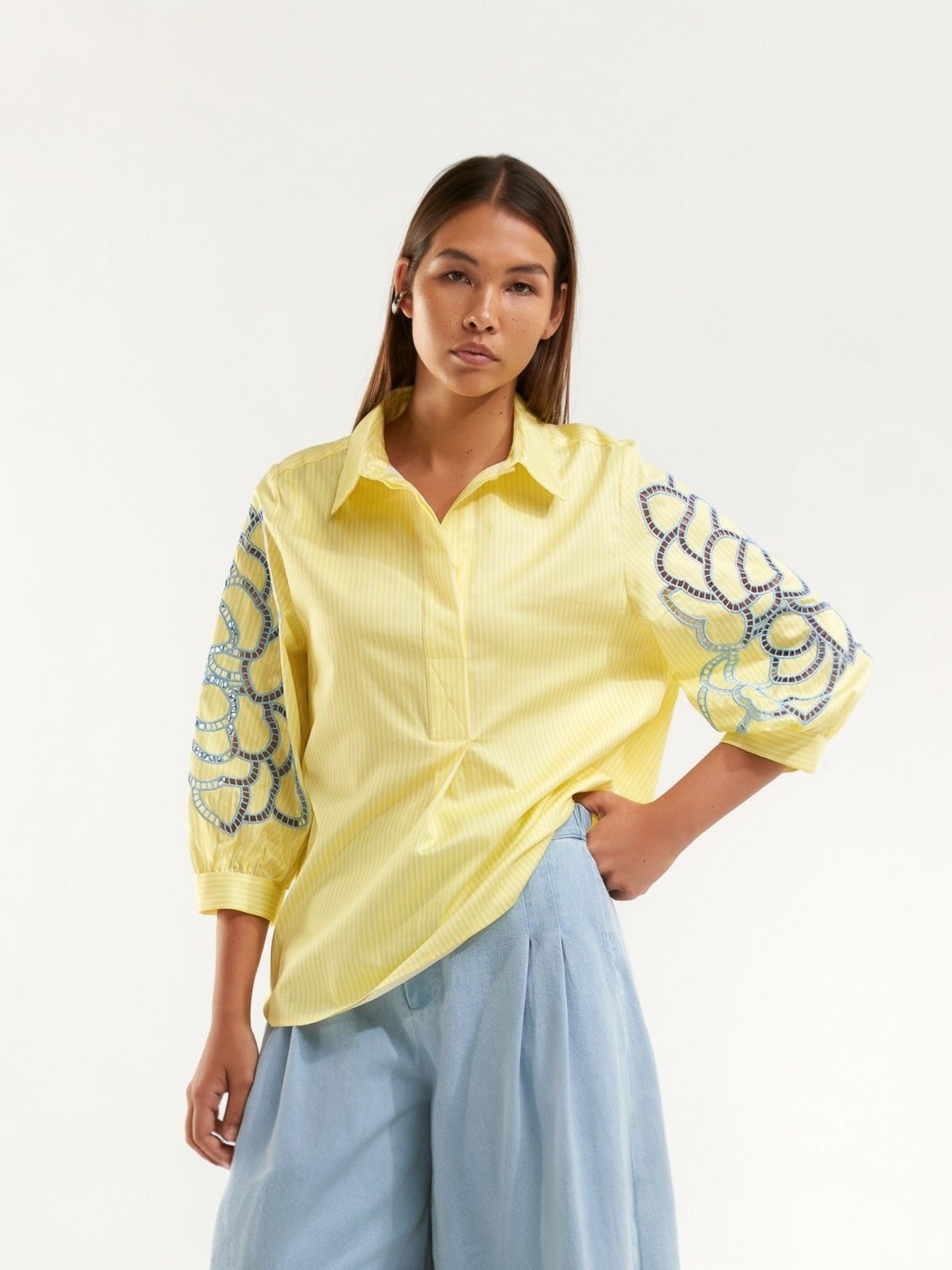 Senso - gele bloes LUCA sunny (S2516)