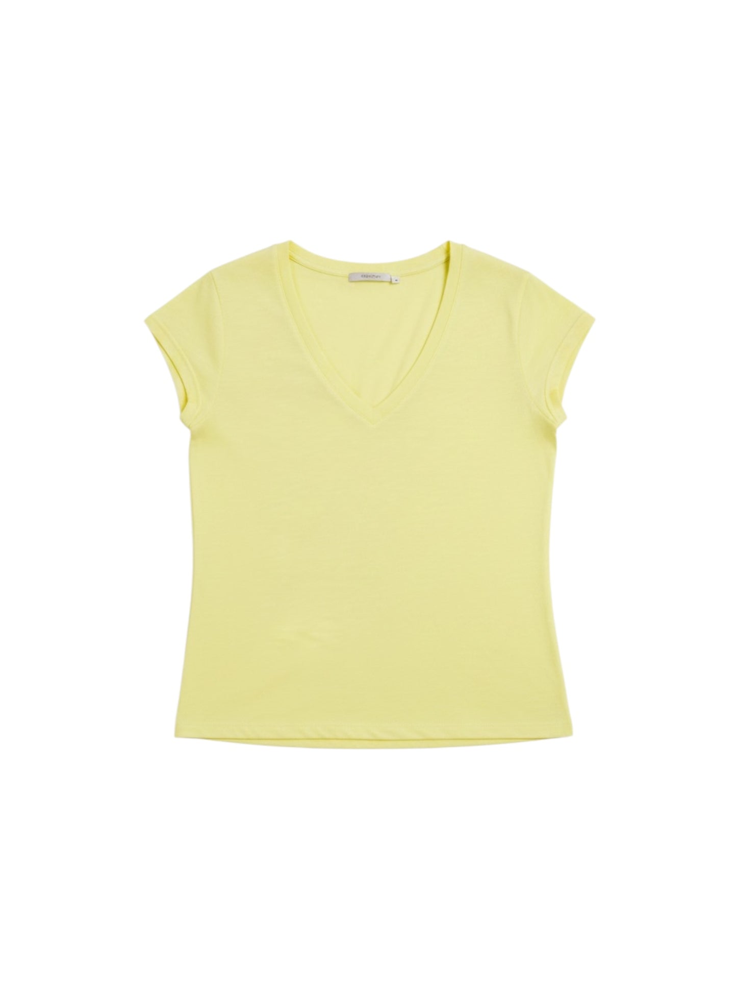 CC Heart | t-shirt v-hals lemon (cch 1101)
