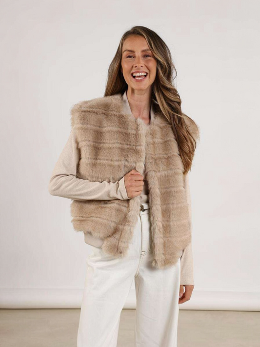 Nukus - beige bodywarmer BILLY