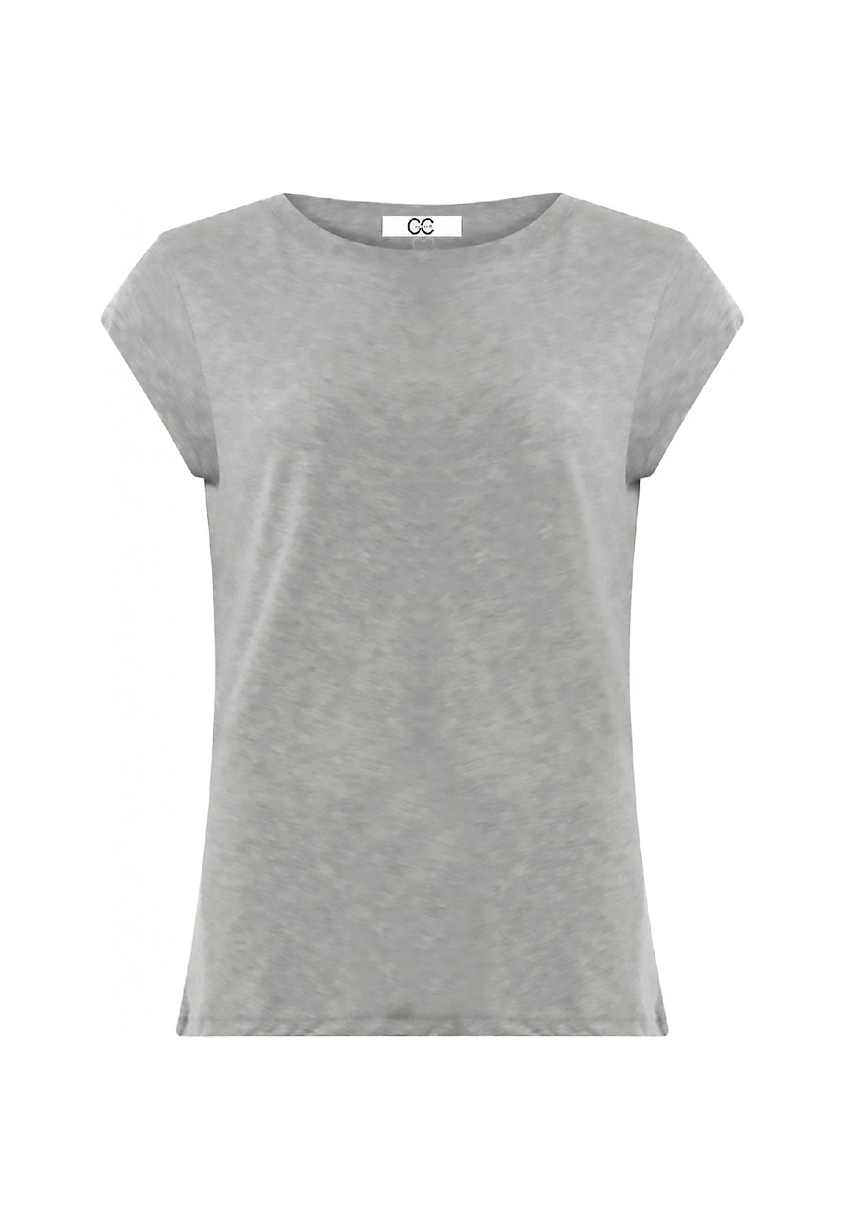 CC HEART - basic t-shirt ronde hals lichtgrijs (cch1100)