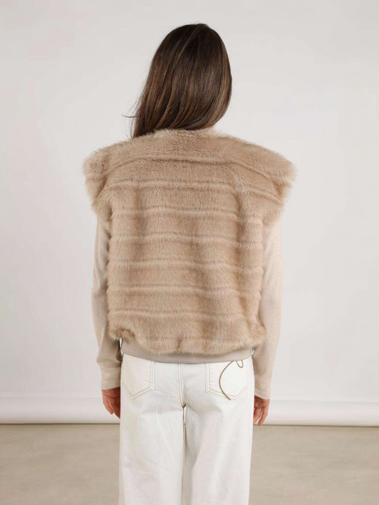 Nukus - beige bodywarmer BILLY