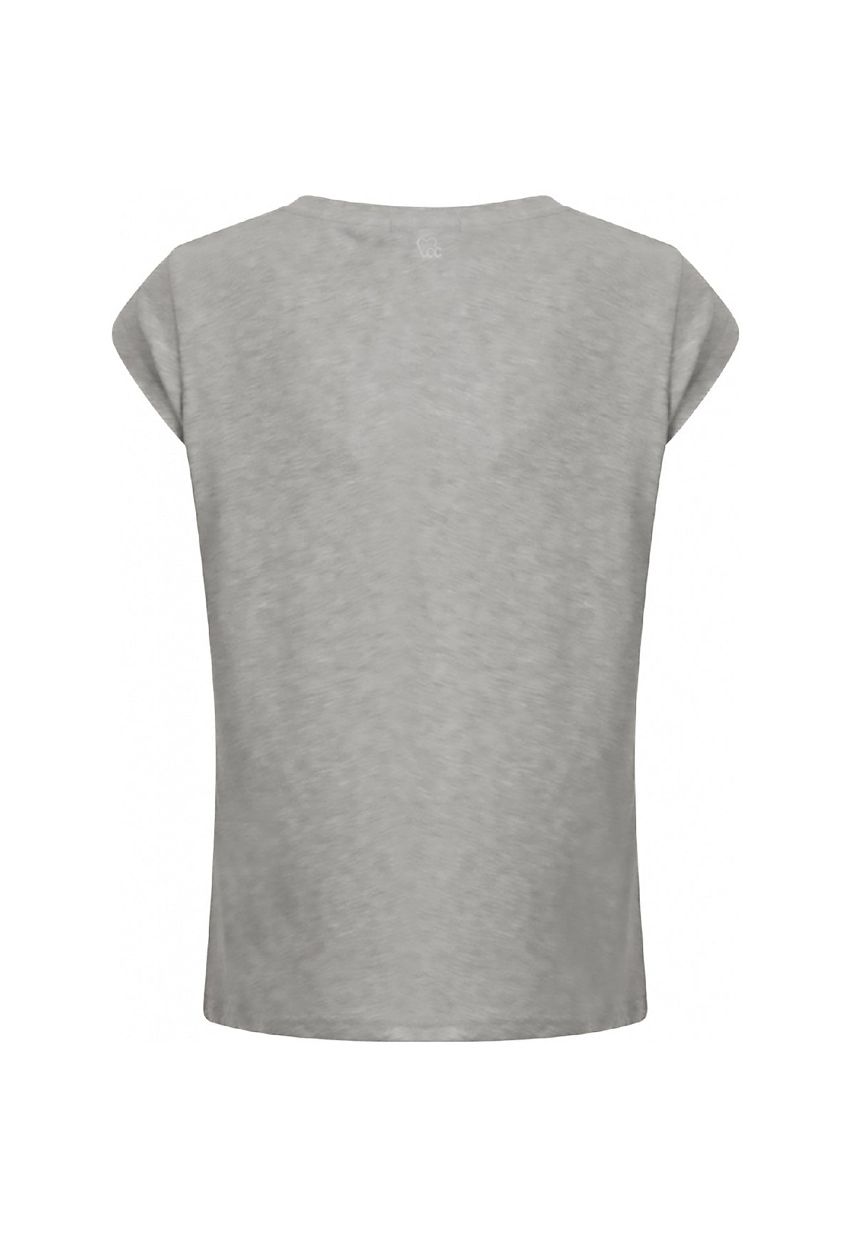CC HEART - basic t-shirt ronde hals lichtgrijs (cch1100)
