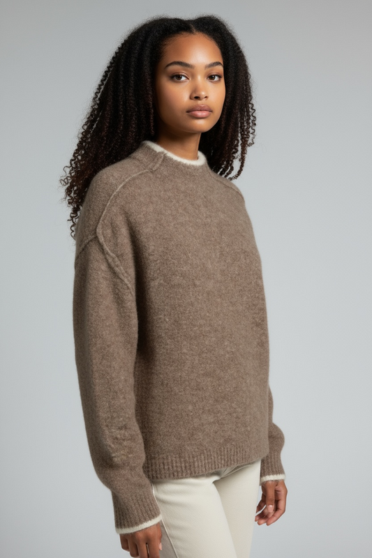 Xandres - bruine pull BABITA