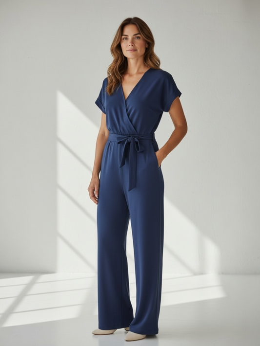 Sisterspoint - jumpsuit GIRL.JU-V navy