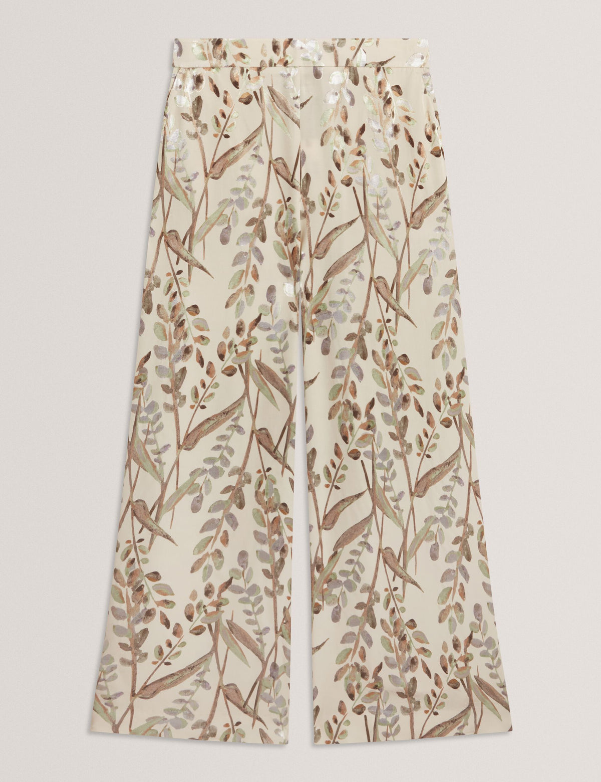 Ted Baker - SUSSKI
Wijde jacquardbroek met bladmotief