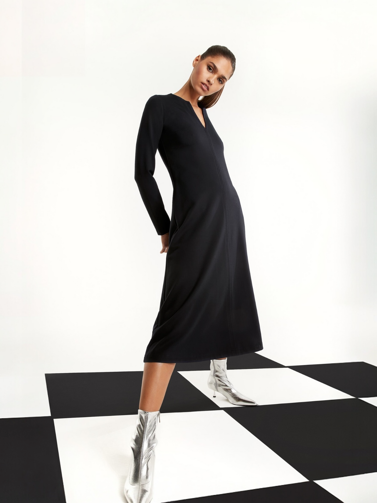 Zwart kleed RAVELO - Senso (S1530)