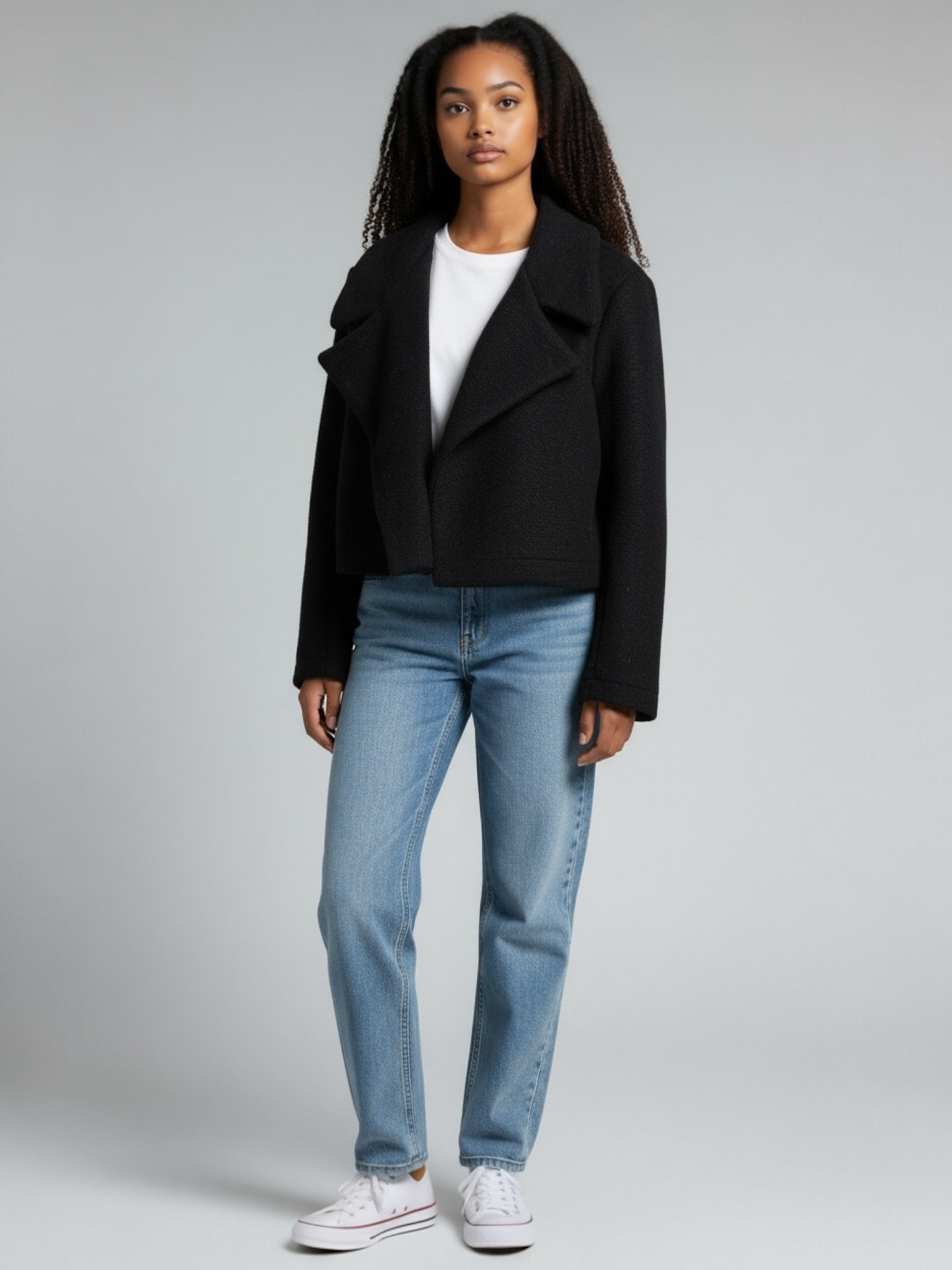 Kort jasje zwart FARAH