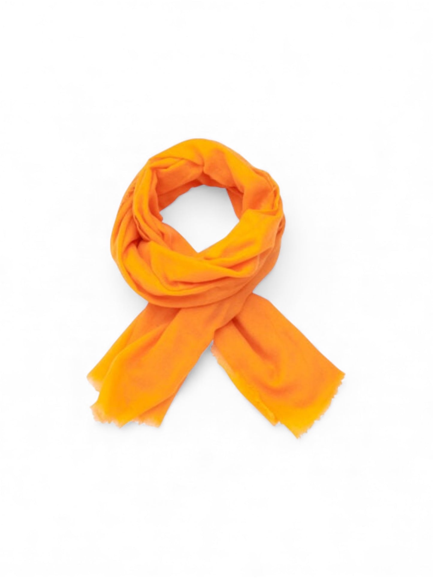 Les Cordes - sjaal lichtoranje lcscarves167