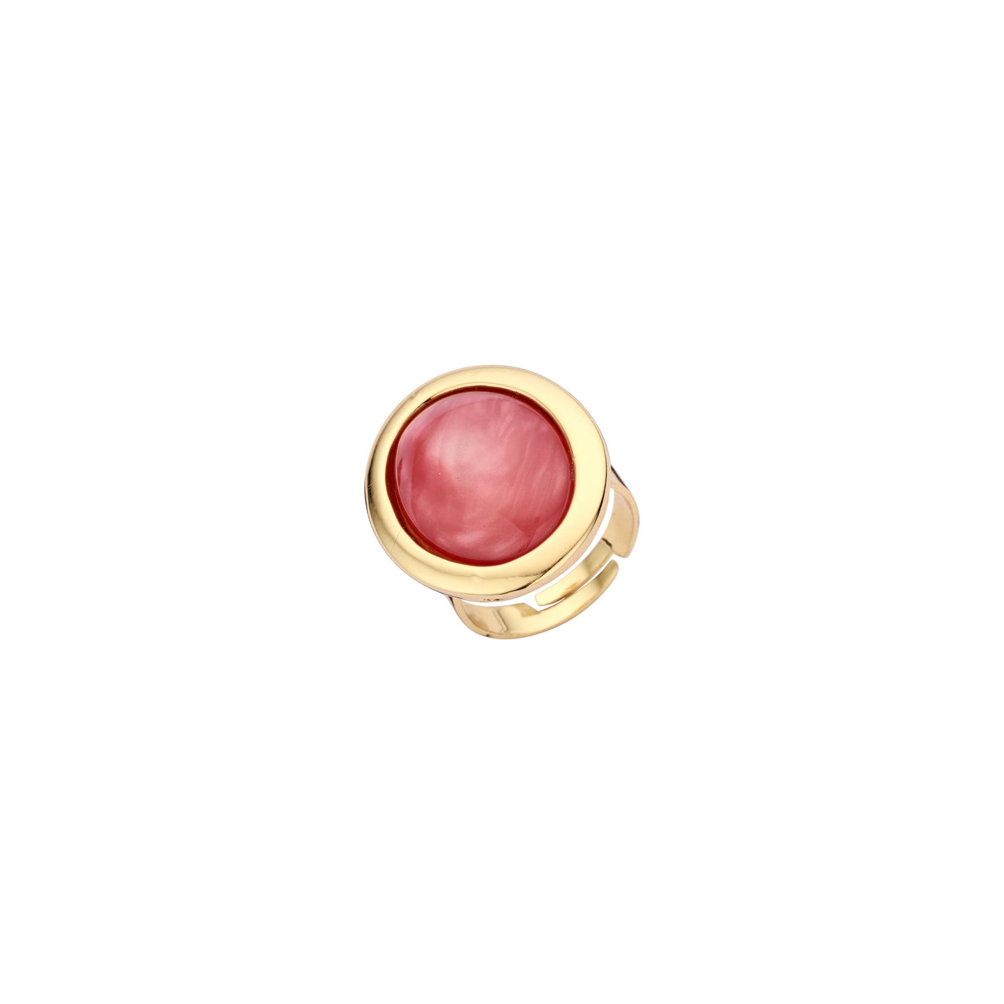 Les Cordes - aanpasbare ring KRI17 vieux roze