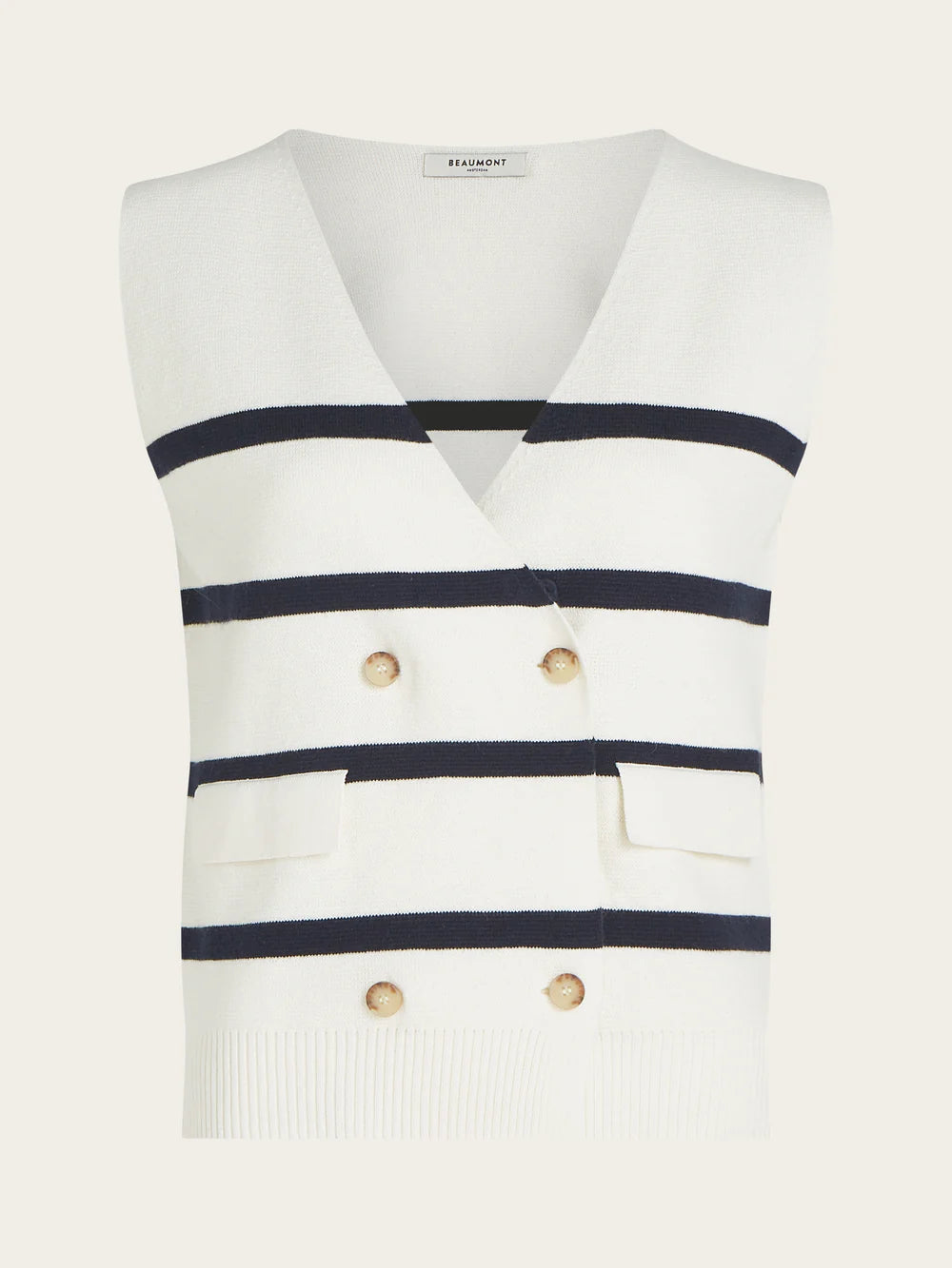 Beaumont - MARCELLA cardigan mouwloos