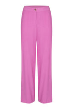Afbeelding in Gallery-weergave laden, Lange roze broek met wijde, rechte broekspijpen Terre Bleue ( Liliane) ze

