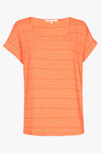 Afbeelding in Gallery-weergave laden, Oranje t-shirt met strepen Xandres ( Veronas)
