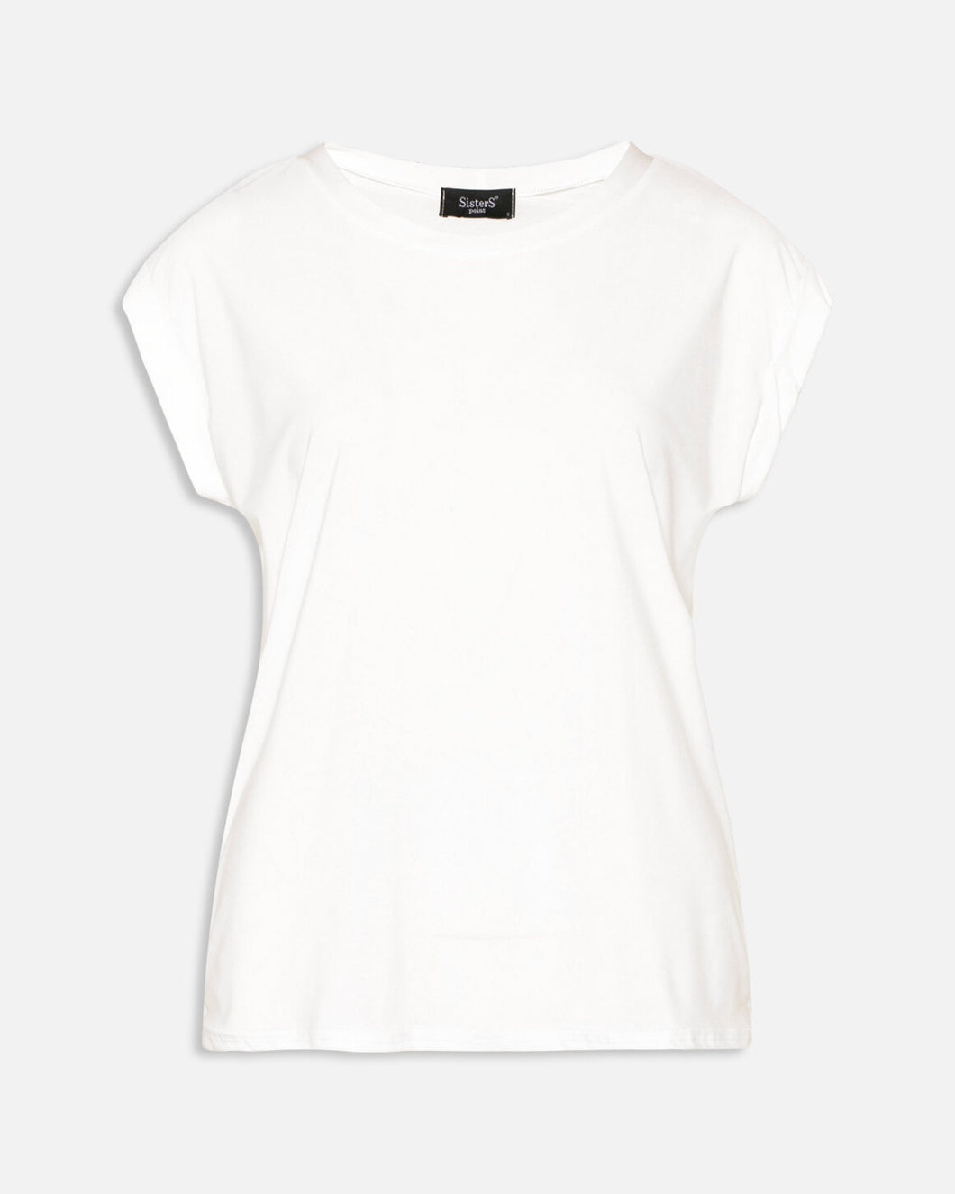 t-shirt cream met kapmouwen Sisters Point